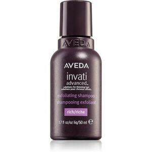 Aveda Invati Advanced™ Exfoliating Rich Shampoo hloubkově čisticí šampon s peelingovým efektem 50 ml obraz