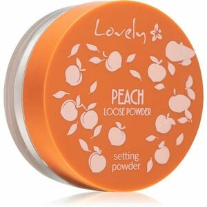 Lovely Peach Setting Powder zmatňující fixační pudr obraz
