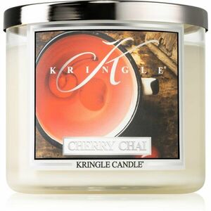 Kringle Candle Cherry Chai vonná svíčka 411 g obraz