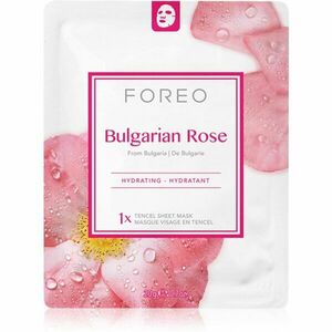 FOREO Farm to Face Sheet Mask Bulgarian Rose hydratační plátýnková maska 3x20 ml obraz