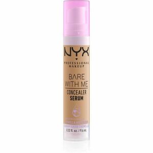 NYX Professional Makeup Bare With Me Concealer Serum hydratační korektor 2 v 1 odstín 07 Medium 9, 6 ml obraz