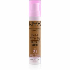NYX Professional Makeup Bare With Me Concealer Serum hydratační korektor 2 v 1 odstín 10 Camel 9, 6 ml obraz