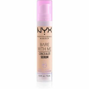 NYX Professional Makeup Bare With Me Concealer Serum hydratační korektor 2 v 1 odstín 02 Light 9, 6 ml obraz
