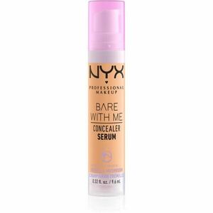 NYX Professional Makeup Bare With Me Concealer Serum hydratační korektor 2 v 1 odstín 06 Tan 9, 6 ml obraz