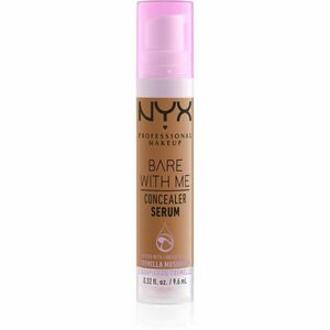 NYX Professional Makeup Bare With Me Concealer Serum hydratační korektor 2 v 1 odstín 09 Deep Golden 9, 6 ml obraz