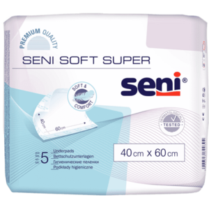 SENI Soft super podložky absorpční 40 x 60 cm 5 kusů obraz