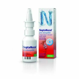 SEPTANAZAL 1 mg/ ml + 50 mg/ ml nosní sprej 10 ml obraz