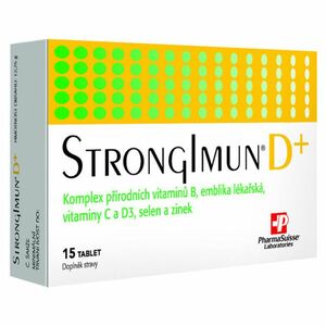 PHARMASUISSE Strongimun D+ 15 tablet obraz