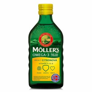 MÖLLER´S Omega 3 s citronovou příchutí 250 ml obraz