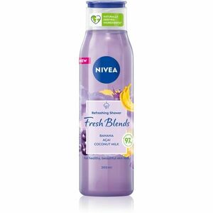 Nivea Fresh Blends Banana & Acai & Coconut Milk osvěžující sprchový gel 300 ml obraz