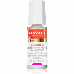 Mavala Nail Beauty Colorfix vrchní lak na nehty pro dokonalou ochranu a intenzivní lesk 10 ml obraz