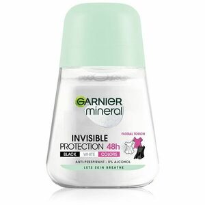Garnier Mineral Invisible antiperspirant roll-on pro ženy 48h 50 ml obraz
