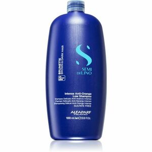 Alfaparf Milano Semi di Lino Brunette tónovací šampon neutralizující mosazné podtóny 1000 ml obraz