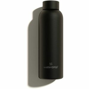 Waterdrop Steel nerezová láhev na vodu barva Black Matt 600 ml obraz