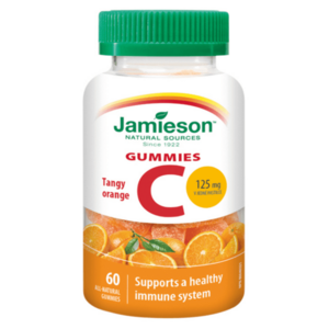 JAMIESON Vitamín C Gummies pomeranč pastilky 60ks obraz