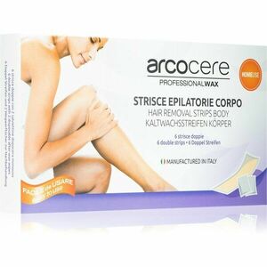 Arcocere Professional Wax voskové epilační pásky na tělo pro ženy 6 ks obraz