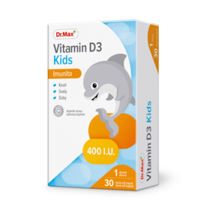 Dr. Max Vitamin D3 Kids 30 kapslí obraz