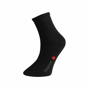 Ponožky pro osoby s objemnýma nohama - černé - Ovecha Velikost: L (35-38) obraz