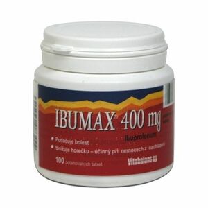 Ibumax 400 mg 100 tablet obraz