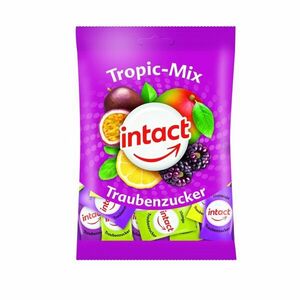 Intact Hroznový cukr Tropický mix sáček 100 g obraz