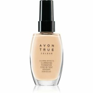 Avon True Colour zklidňující make-up pro rozjasnění pleti odstín Almond 30 ml obraz