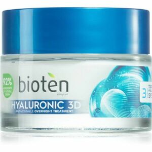 Bioten Hyaluronic 3D hydratační noční krém pro první vrásky 50 ml obraz