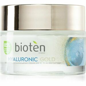 Bioten Hyaluronic Gold omlazující ochranný denní krém proti vráskám 50 ml obraz