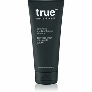 true men skin care Daily face wash with gentle scrubs exfoliační čisticí gel pro muže 200 ml obraz