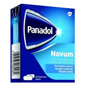 PANADOL Novum 500 mg 12 potahovaných tablet III obraz
