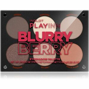 Inglot PlayInn paletka očních stínů odstín Blurry Berry obraz
