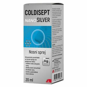 COLDISEPT Nanosilver nosní sprej 20 ml obraz