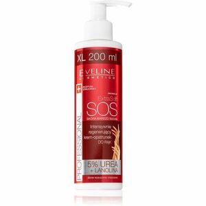 Eveline Cosmetics Extra Soft SOS krém na ruce pro suchou namáhanou pokožku s pumpičkou 200 ml obraz