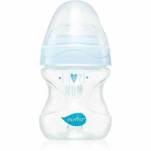 Nuvita Cool Bottle 0m+ kojenecká láhev Transparent blue 150 ml obraz