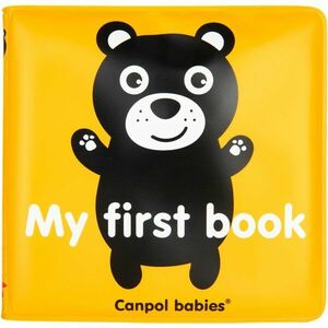 Canpol babies Soft Playbook kontrastní edukativní knížka s pískátkem 1 ks obraz