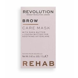 Makeup Revolution Rehab Brow Care maska na obočí 12 g obraz