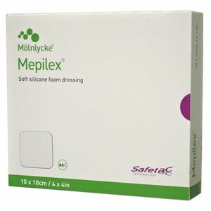 MEPILEX absorbční pěnové krytí 10 x 10 cm 5 kusů 294100 obraz