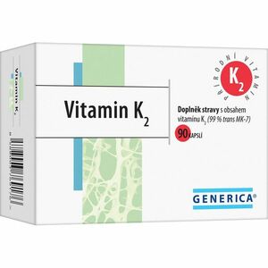 GENERICA Vitamin K2 90 kapslí obraz