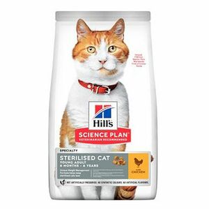 HILL'S Fel. Dry SP Adult Young Steril. CatChicken1, 5kg obraz