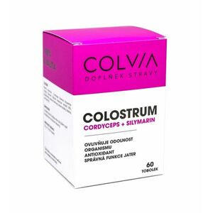COLVIA Colostrum Cordyceps + Silymarin 60 tobolek obraz