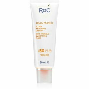 RoC Soleil Protect Anti Wrinkle Smoothing Fluid lehký ochranný fluid proti stárnutí pleti SPF 50 50 ml obraz