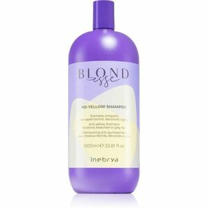 Inebrya BLONDesse No-Yellow Shampoo šampon neutralizující žluté tóny pro blond a šedivé vlasy 1000 ml obraz