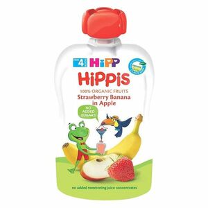 HiPP 100% ovoce Jablko-Banán-Jahoda od 4.měsíce BIO 100 g obraz