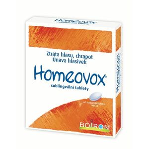 Boiron Homeovox 60 tablet obraz