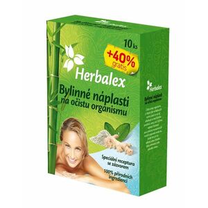 Herbalex Bylinné detoxikační náplasti 10 ks + 40 % zdarma obraz