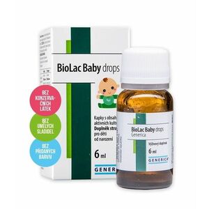 Generica BioLac Baby drops kapky 6 ml obraz