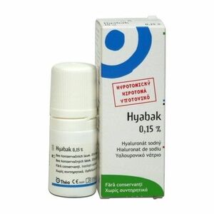Hyabak 0, 15% oční kapky 5 ml obraz