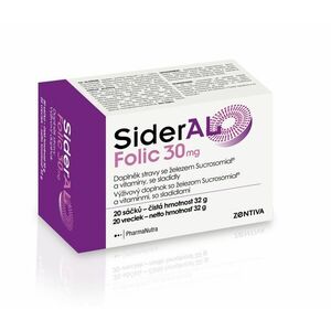 SIDERAL Folic 30 mg 20 sáčků obraz