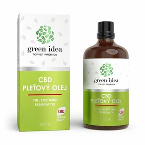 Green idea CBD pleťový olej 100 ml obraz