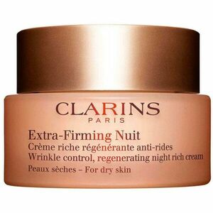 Clarins Extra-Firming Night noční zpevňující a protivráskový krém pro suchou pleť 50 ml obraz