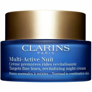 Clarins Multi-Active Revitalizing Night Cream noční revitalizační krém na jemné linky pro normální až smíšenou pleť 50 ml obraz